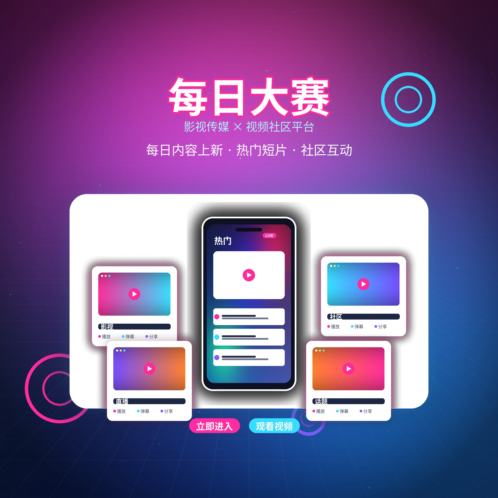 每日大赛品牌与平台发展